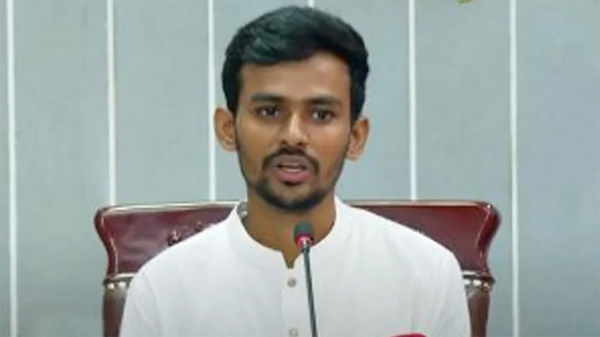 উন্নয়নে তরুণদের সম্পৃক্ত করতে কাজ করছে সরকার: উপদেষ্টা আসিফ