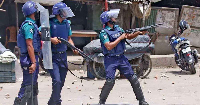 ছাত্র আন্দোলনে গুলীবর্ষণকারী ৭৪৭ পুলিশ চিহ্নিত