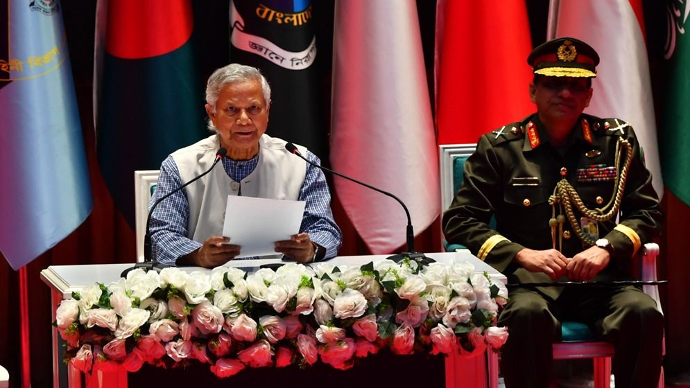 কঠিন সময় পার করছে বাংলাদেশ, দরকার ঐক্যের: প্রধান উপদেষ্টা