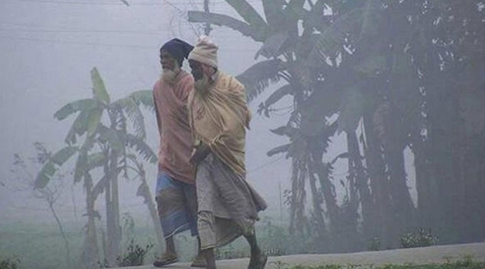সিলেটে জেঁকে বসেছে শীত