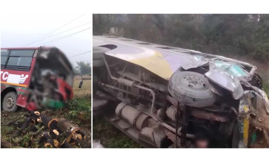 গোলাপগঞ্জে দুই বাসের সংঘর্ষে আহত ২০