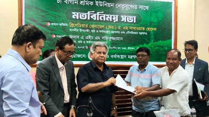 চা শ্রমিকদের বেতন না দিয়ে পালানো মালিকদের খুঁজে এনে বেতন আদায়ের নির্দেশ শ্রম উপদেষ্ঠার