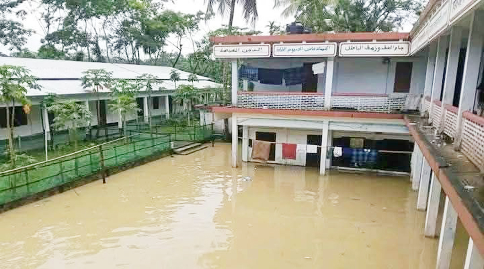 বন্যায় প্লা বি ত বিয়ানীবাজারের নিম্নাঞ্চল