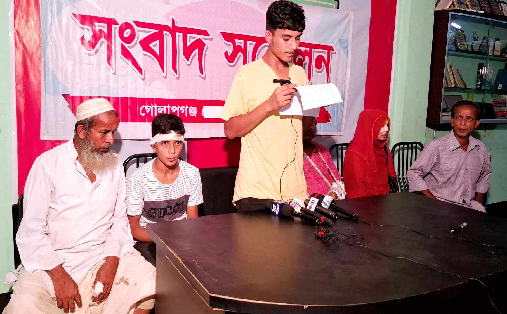 গোলাপগঞ্জে ব্যবসায়ীর ওপর হা*মলার অভিযোগ