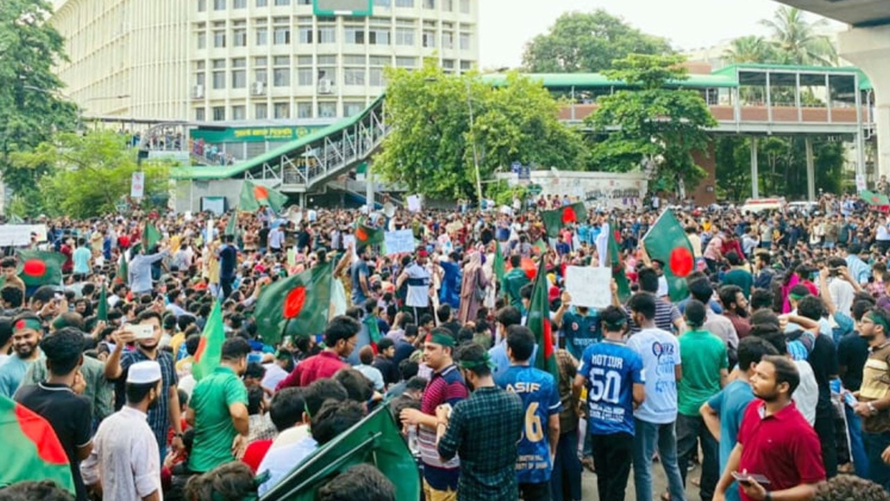 সারা দেশ উত্তাল ছিল ‘বাংলা ব্লকেড’ কর্মসূচিতে