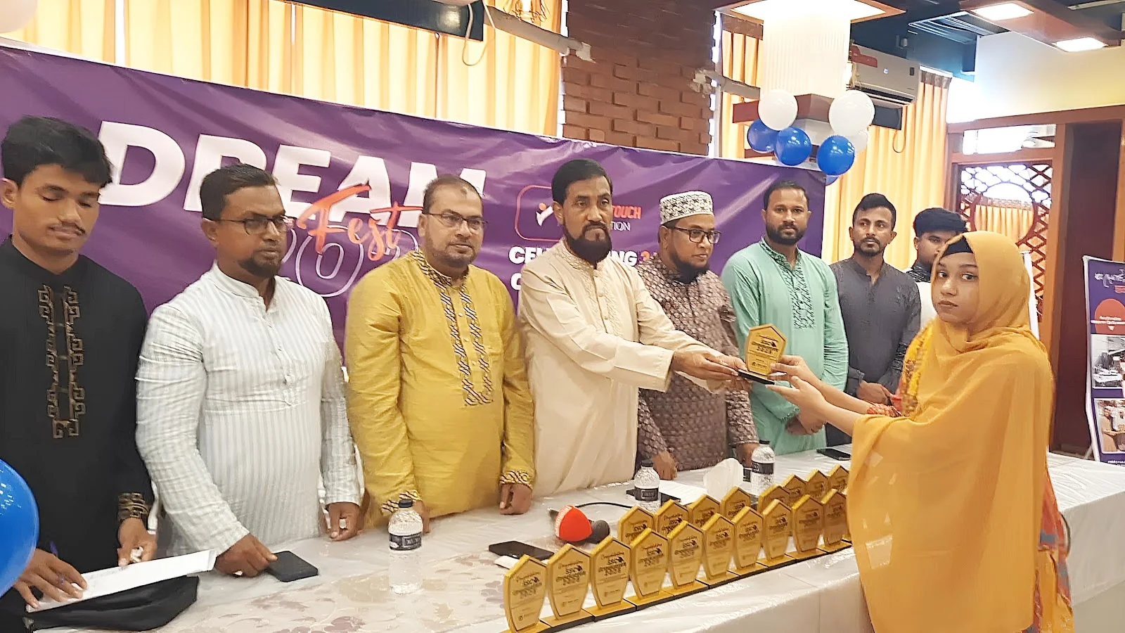 গোলাপগঞ্জে ড্রিম টাচ অর্গানাইজেশনের বর্ষপূর্তি উদযাপন