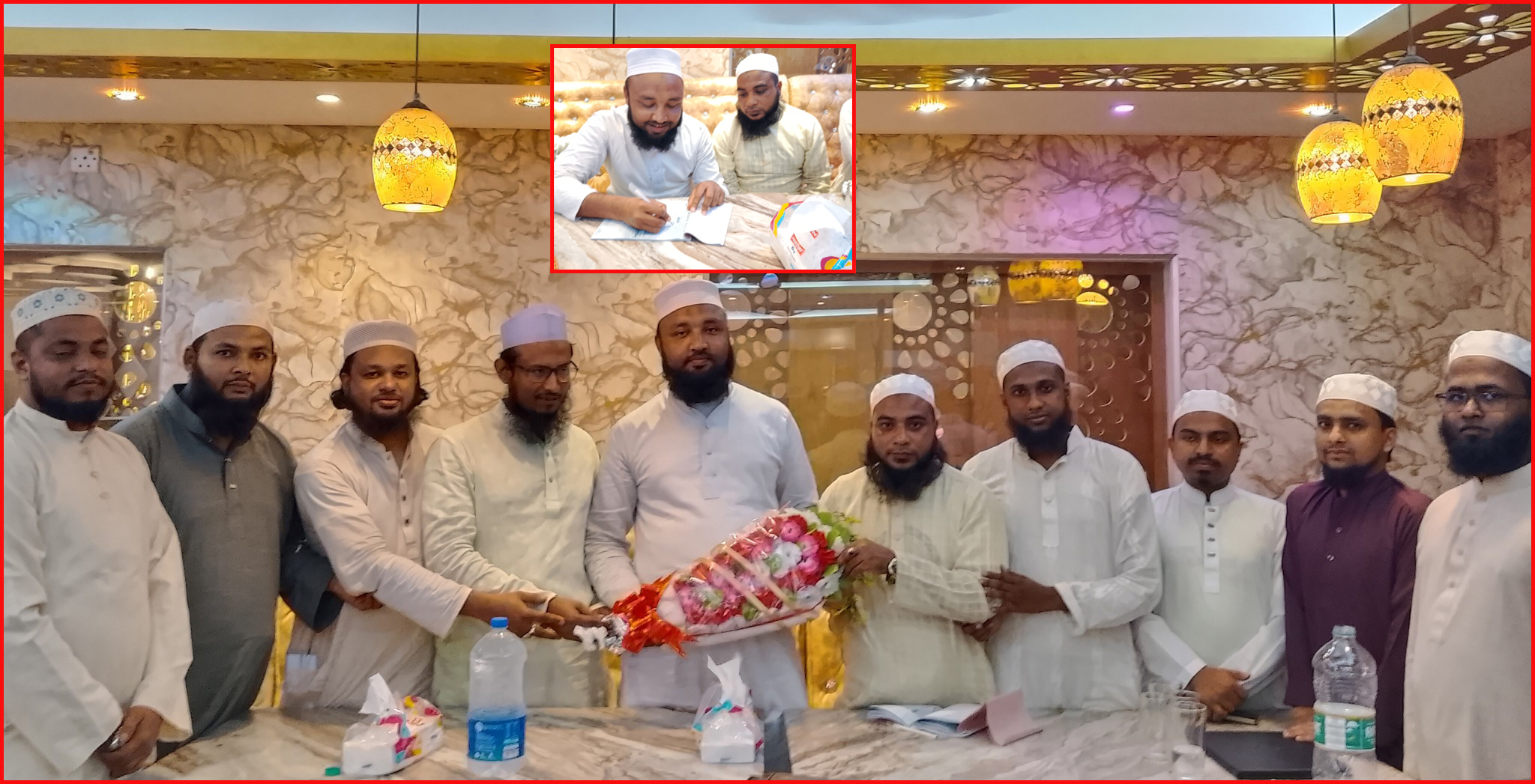গোলাপগঞ্জে সাবেক ছাত্র নেতার যুব জমিয়তে যোগদান