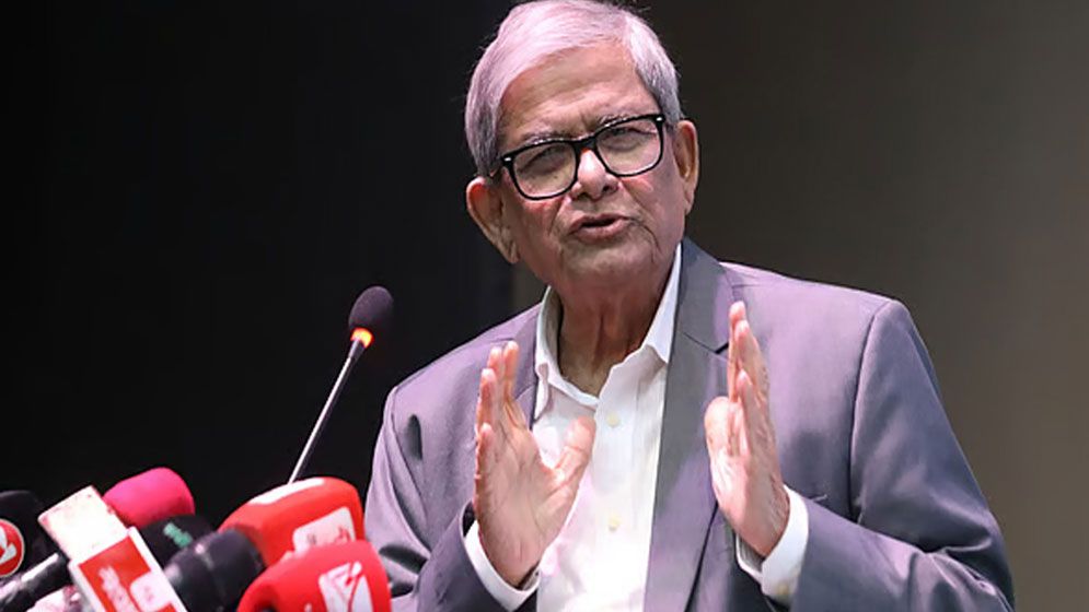 নির্বাচনের রোডম্যাপে বিএনপি ‘খুশি’: মির্জা ফখরুল