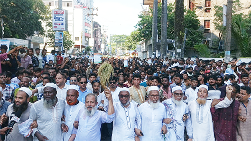 বিশাল শো-ডাউন করে সিলেট-১ আসনে প্রচারণায় নামলেন আরিফ