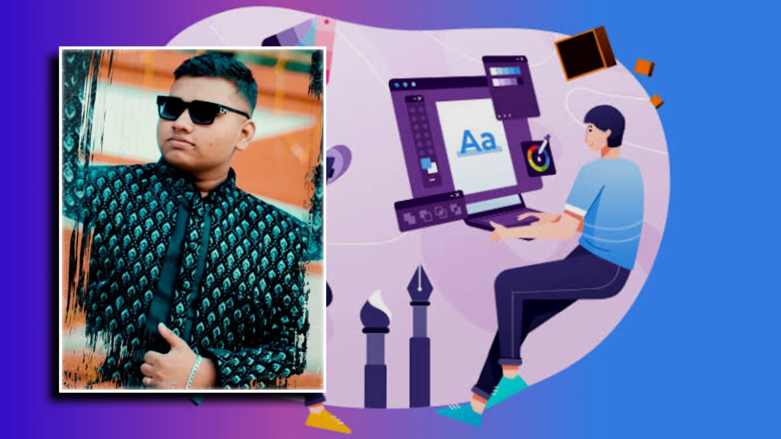 ১৭ বছর বয়সে ফ্রিল্যান্সিংয়ে স্বপ্ন বুনছেন গোলাপগঞ্জের লিমন আহমদ