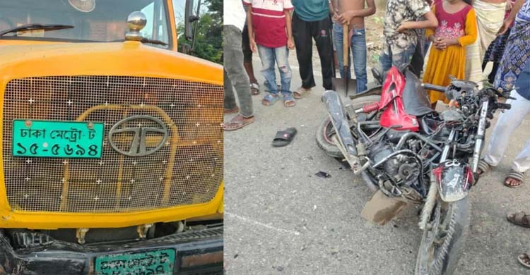 জাফলং-সিলেট সড়কে প্রাণ গেল মোটরসাইকেল আরোহীর