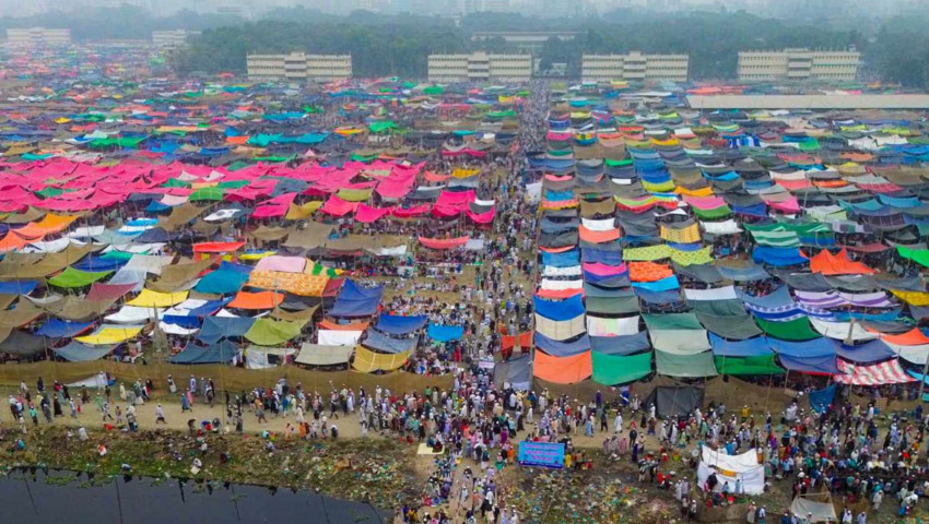 টঙ্গীতে ৫ দিনব্যাপী জোড় ইজতেমা শুরু