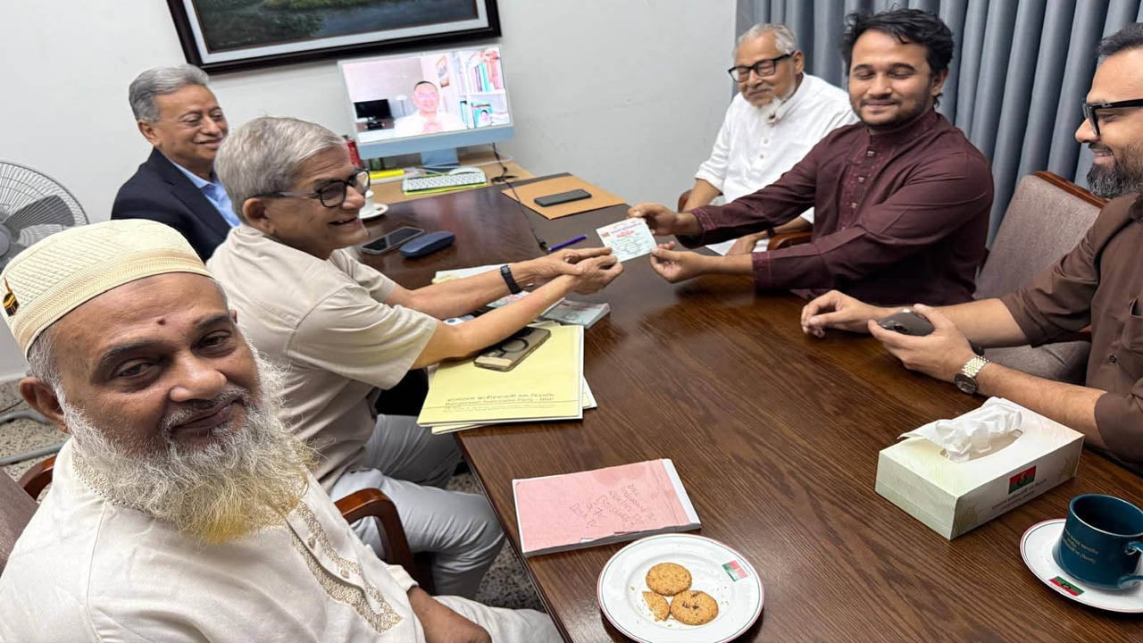 বিএনপিতে যোগ দিলেন শহীদ মুগ্ধর ভাই স্নিগ্ধ