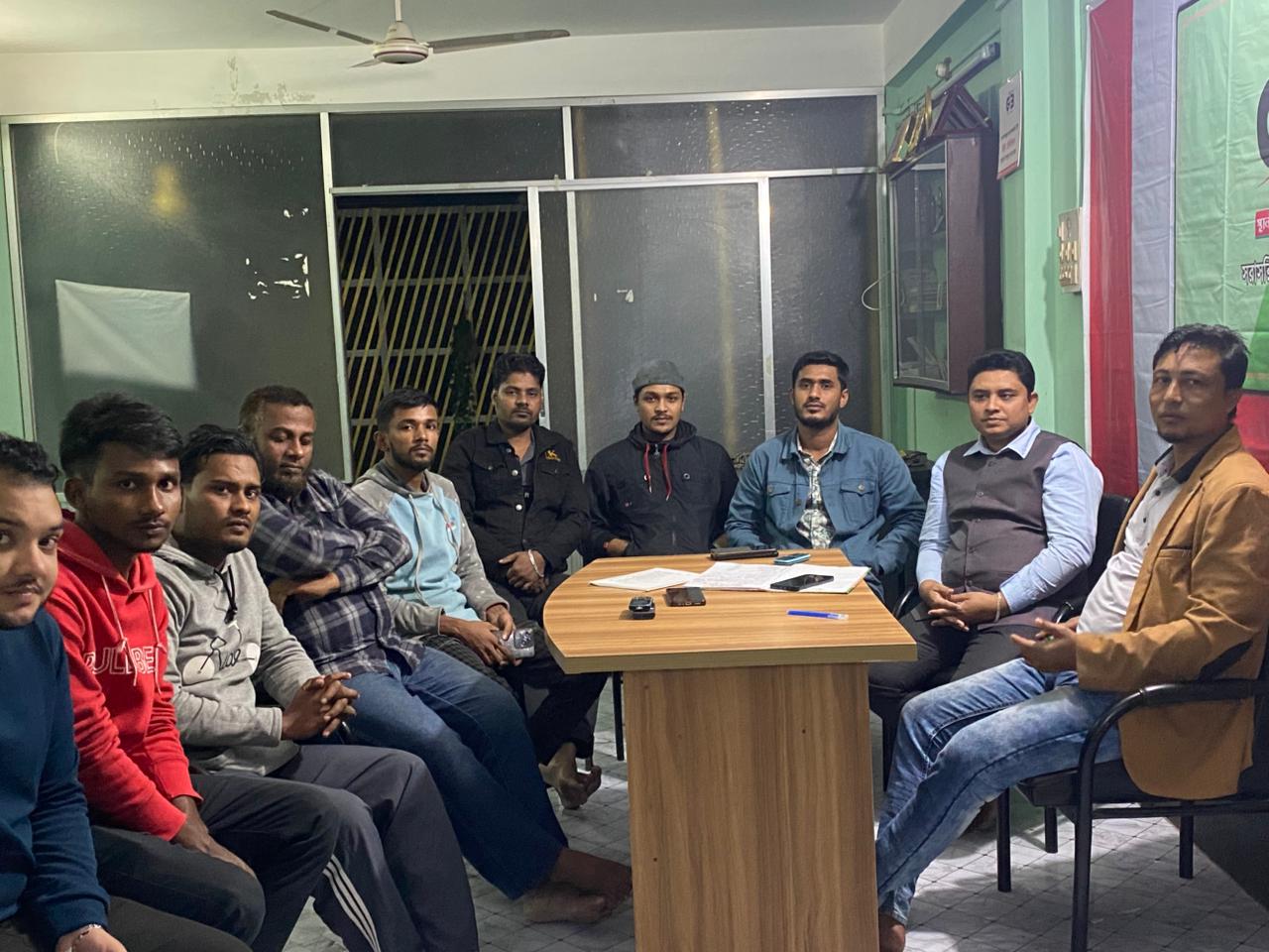 বিএমএসএফ গোলাপগঞ্জ উপজেলা শাখার জরুরি সভা অনুষ্ঠিত