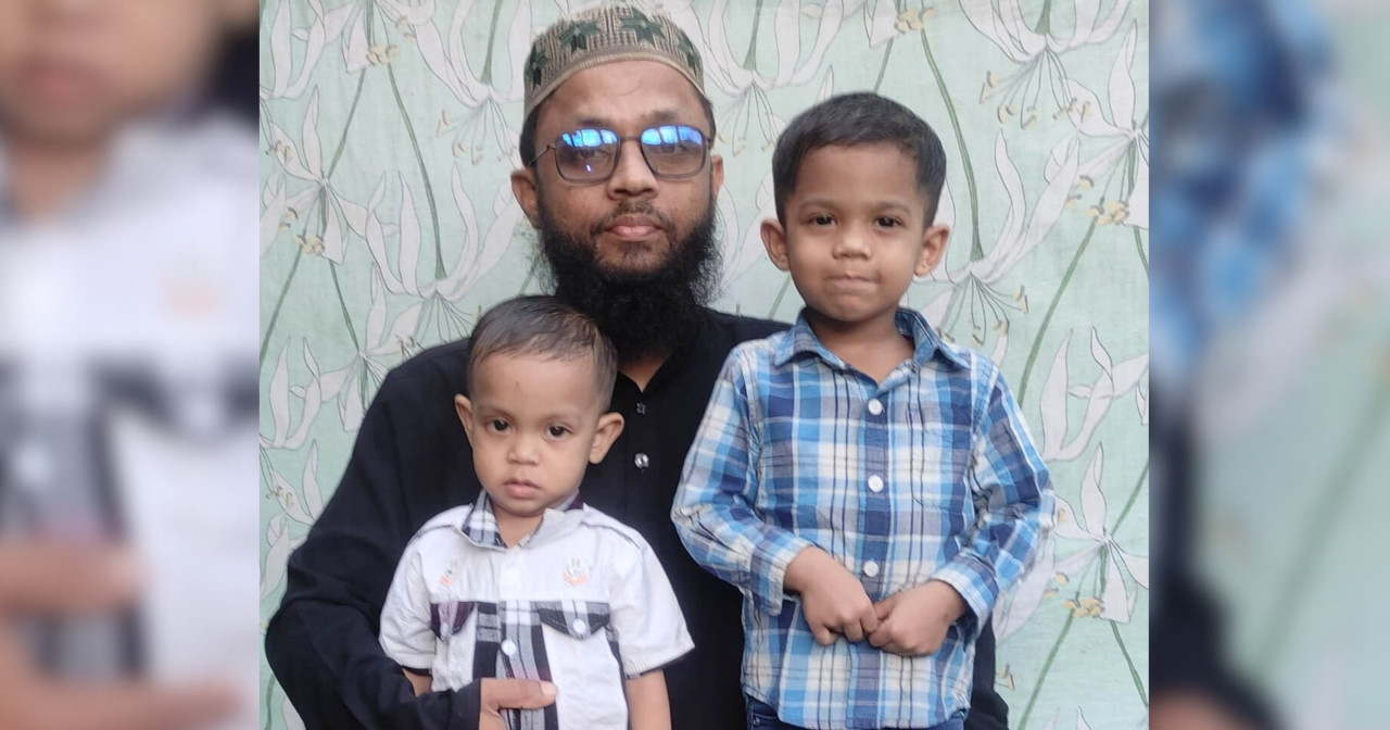 থ্যালাসেমিয়ায় আক্রান্ত সন্তানের জন্য সাহায্যের আবেদন শাবিপ্রবির বাসচালকের