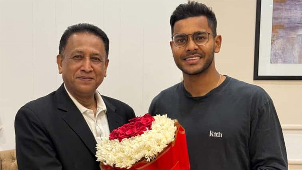 নেপাল ও ভারতের বিপক্ষে ম্যাচ খেলতে ঢাকায় শমিত