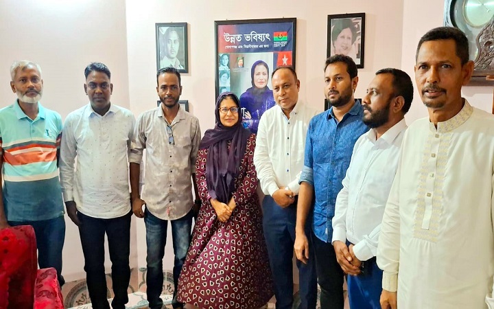 সাবিনা খাঁনের সঙ্গে এমরান চৌধুরীর সাক্ষাৎ , একসঙ্গে কাজ করার প্রত্যয়