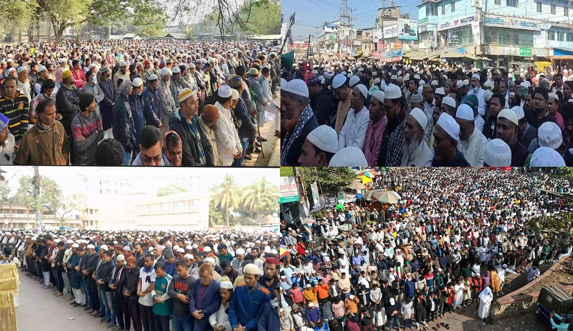 সারা দেশে খালেদা জিয়ার গায়েবানা জানাজা অনুষ্ঠিত