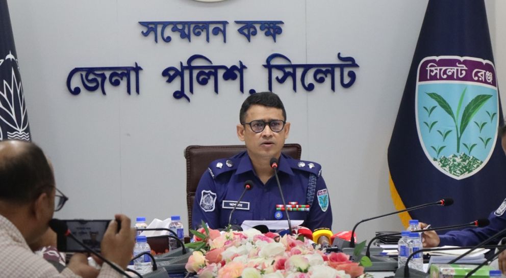 সিলেটে সাইবার অপরাধ ও কিশোর গ্যাং বন্ধ করতে চাই : নবাগত পুলিশ সুপার