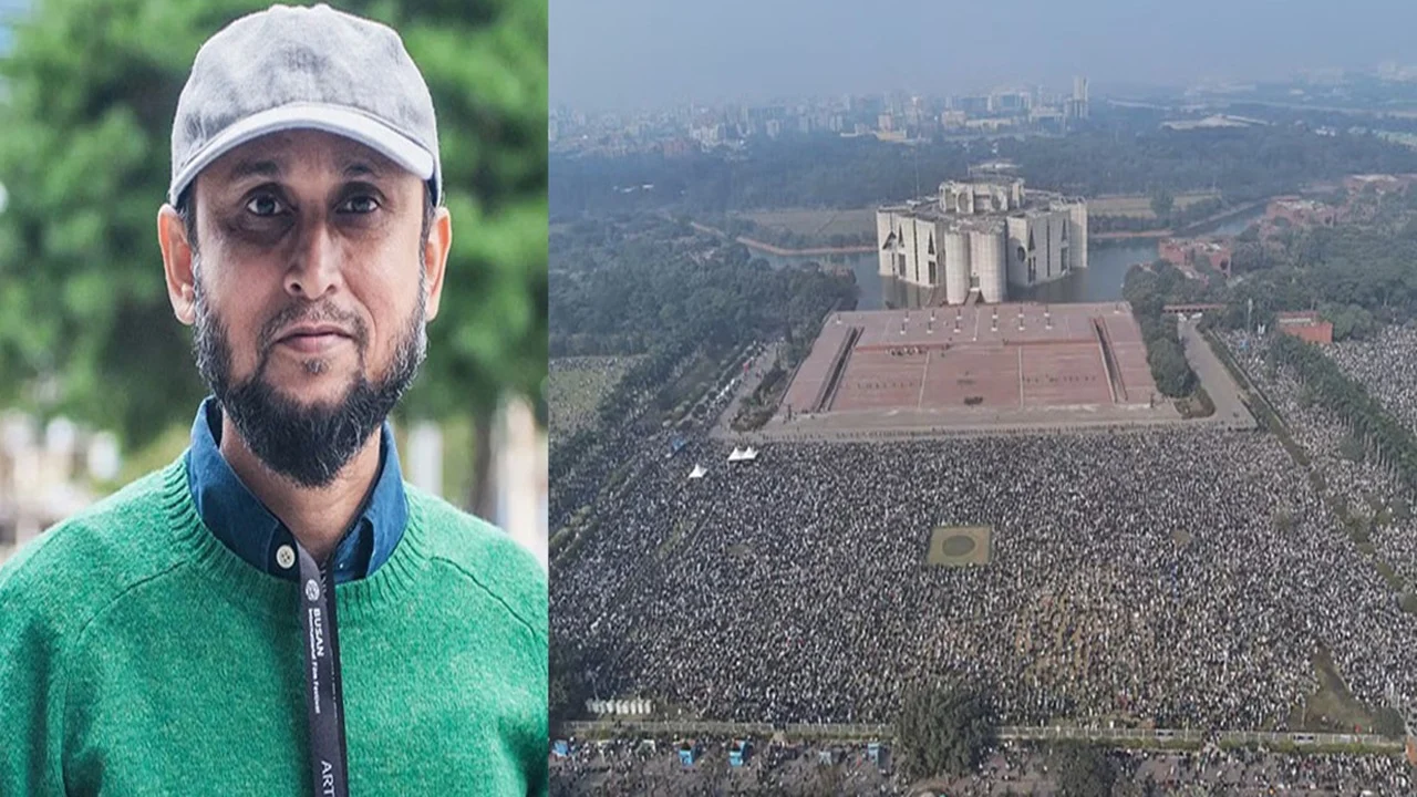 খালেদা জিয়ার জানাজায় জনস্রোত, উপদেষ্টা ফারুকী