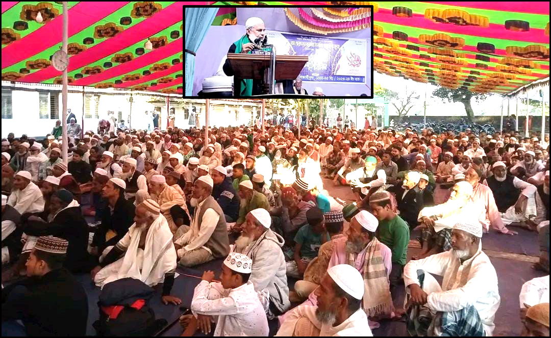 বাঘা গোলাপনগর দারুল হাদীস মাদ্রাসার ৯৭তম বার্ষিক ওয়াজ মাহফিল অনুষ্ঠিত