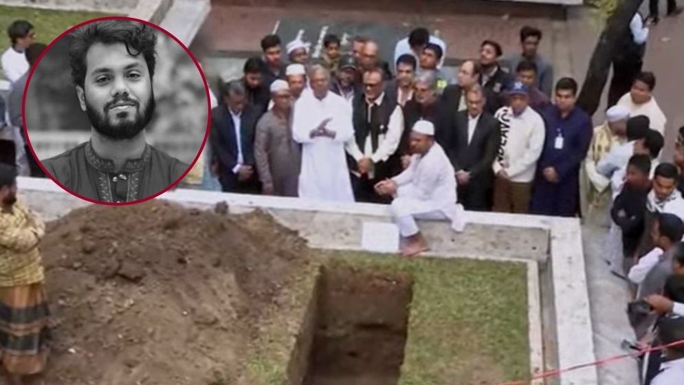 বিদ্রোহী কবির পাশে চিরনিদ্রায় শহীদ হাদি