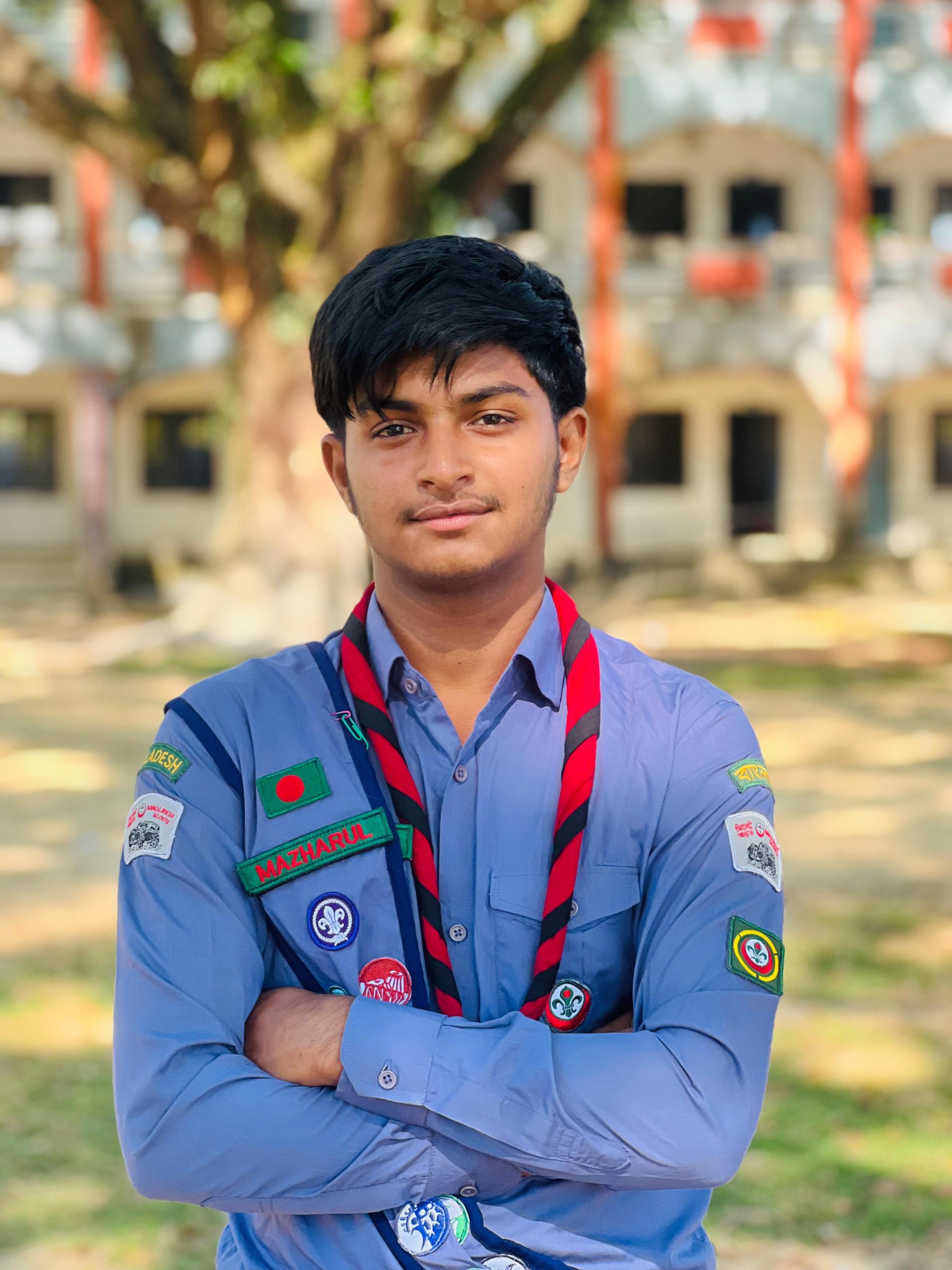 শ্রেষ্ঠ স্কাউটস নির্বাচিত হলেন মাজহারুল ইসলাম হাসান