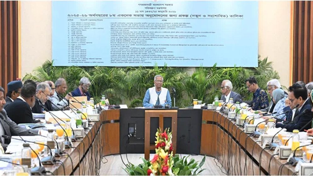 একনেক সভায় ৪৫ হাজার ১৯১ কোটি টাকার ২৫ প্রকল্প অনুমোদন