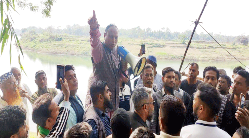 সিলেট-৬ আসনে নদীভাঙন দ্রুত সমাধান করা হবে: অ্যাড. এমরান আহমদ