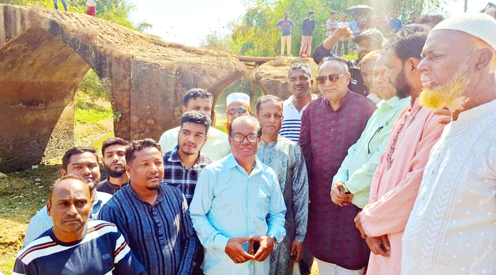 নির্বাচনী এলাকায় ফিরেই ‘দেওয়ানের পুল’ রক্ষায় এমপি এমরান চৌধুরী