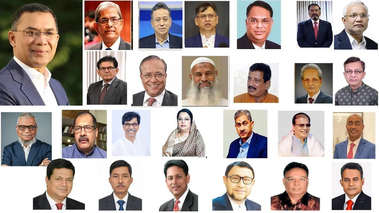 কে কোন মন্ত্রণালয় পেলেন