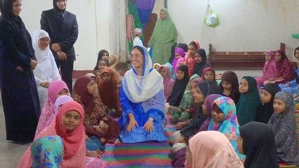 মাদ্রাসা শিক্ষার্থীদের ১ মাসের ইফতার-সেহরির ব্যবস্থা করলেন জাইমা রহমান