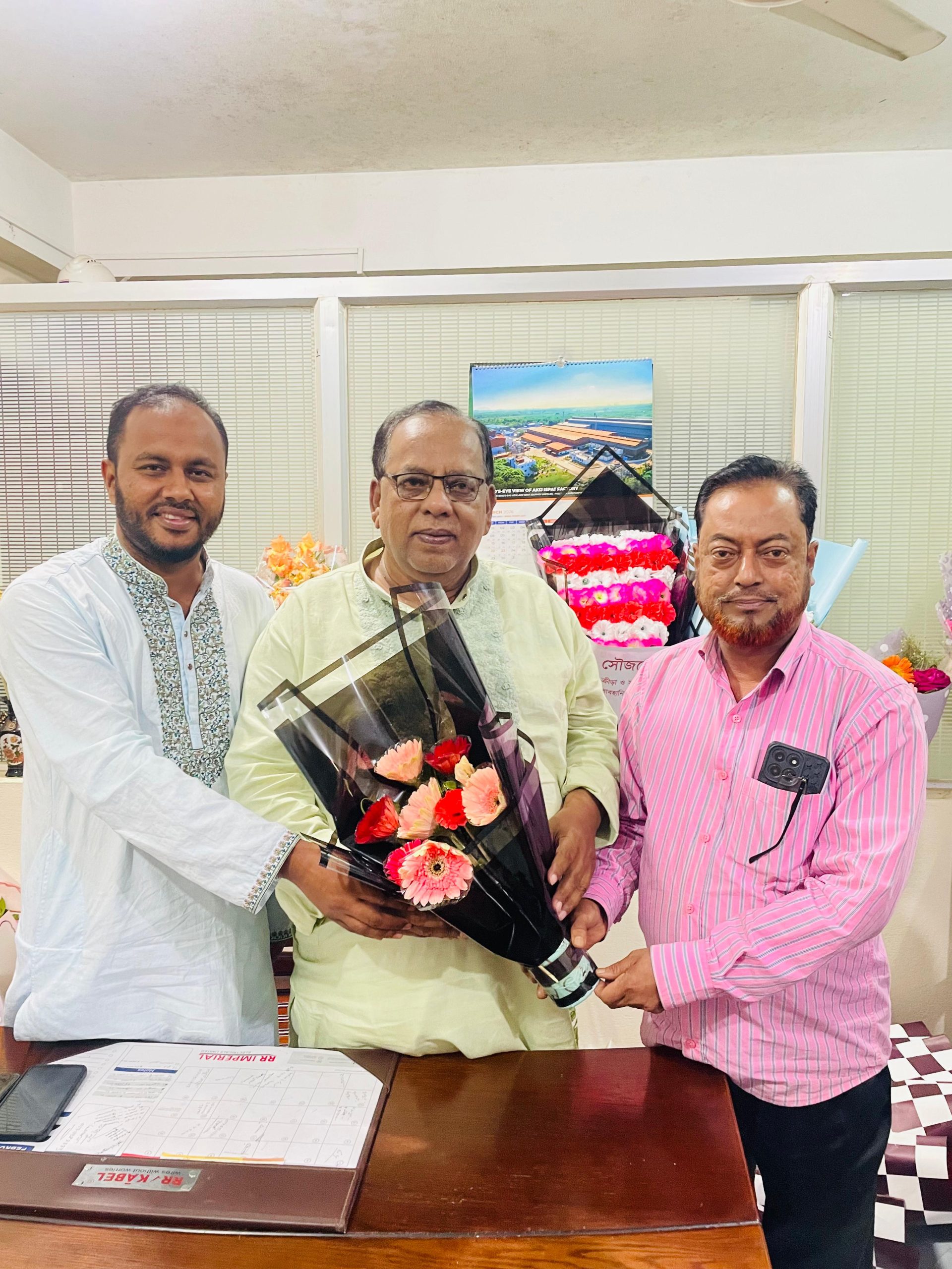 সিলেটের নতুন জেলা প্রশাসককে গোলাপগঞ্জে যুব ও ছাত্রদলের ফুলেল শুভেচ্ছা