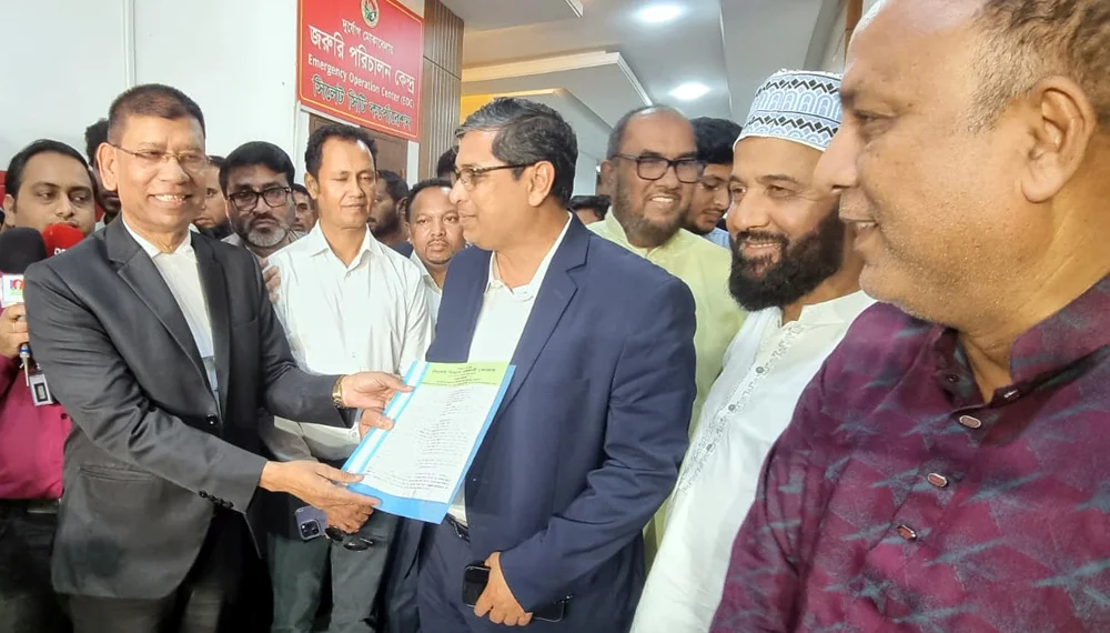 এলজিআরডি প্রতিমন্ত্রীর কাছে সিলেট বিভাগ গণদাবী ফোরামের স্মারকলিপি