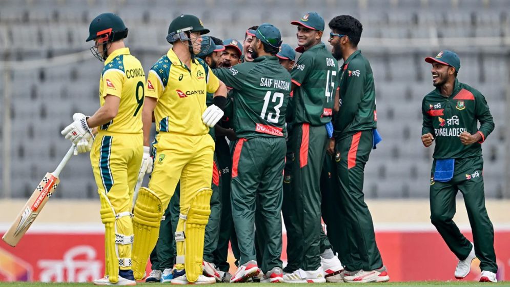 অস্ট্রেলিয়ার বিপক্ষে বাংলাদেশের ঐতিহাসিক জয়